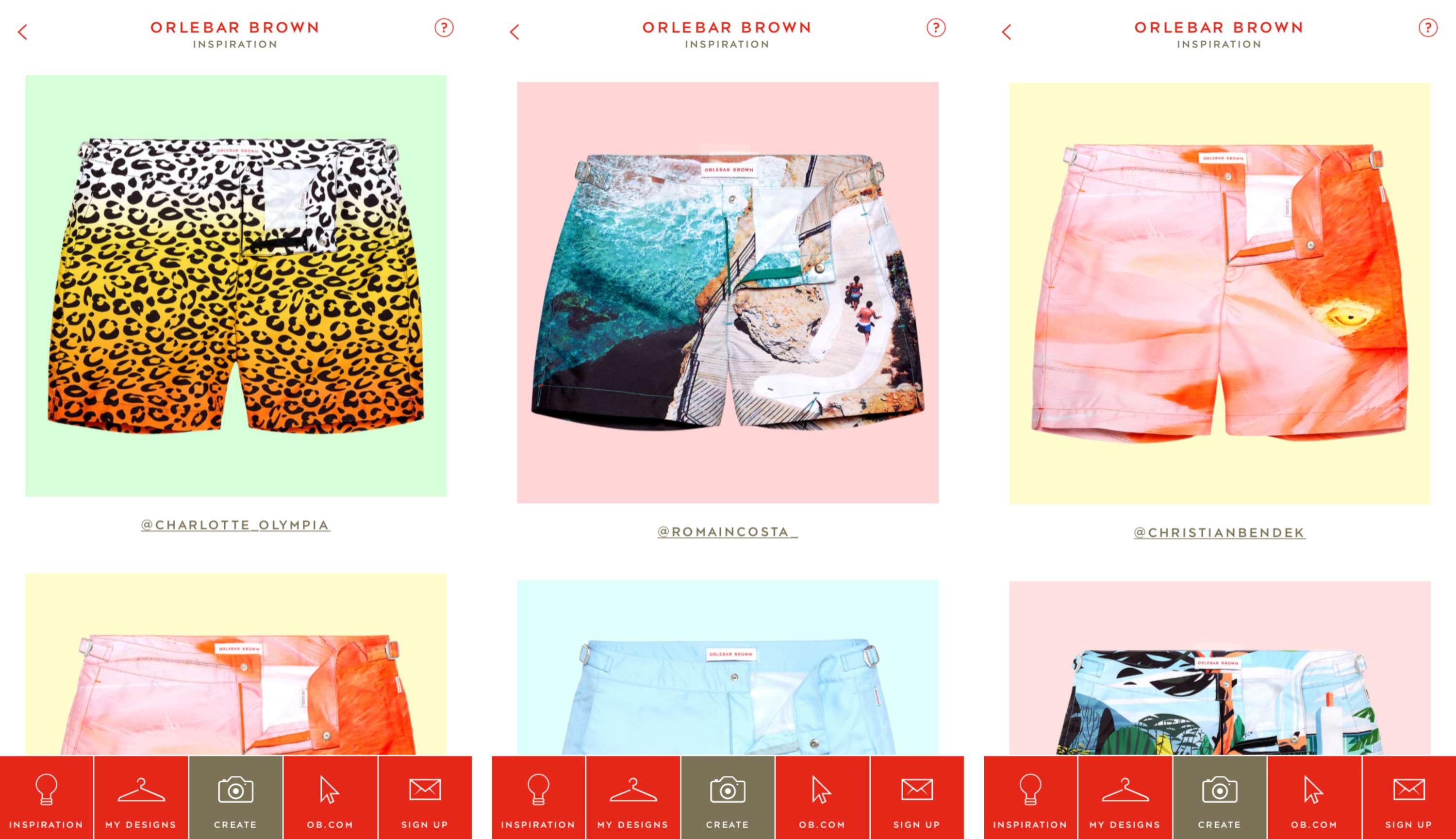 Orlebar Brown #Snapshorts App by Christophe Brumby